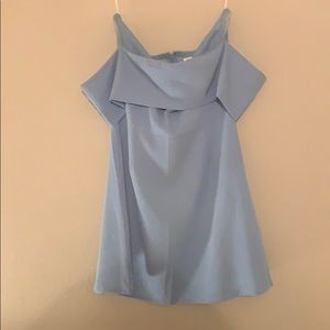 by the way mini blue dress